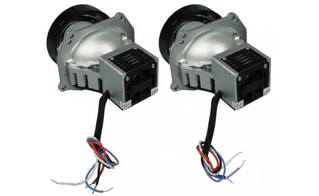 Автомобільні світлодіодні LED лінзи AMS ULTIMATE U9 LASER