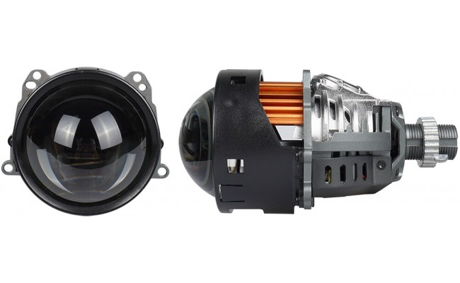 Автомобільні світлодіодні LED лінзи AMS ULTIMATE U13 3.0 F/R