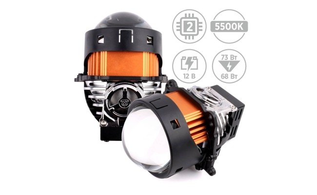 リミットレスマン Автомобільні світлодіодні LED лінзи AMS ULTIMATE U13 3.0 F купити