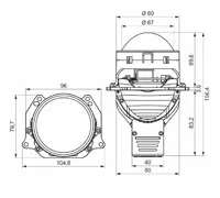 Автомобильные светодиодные линзы AMS ULTIMATE U7 3.0 F Автомобильные светодиодные линзы AMS ULTIMATE U7 3.0 F