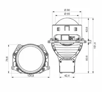 Автомобільні лінзи AMS ULTIMATE U-TRUCK 3.0 F