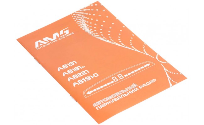 Парковочный радар AMS A8181in Black Парковочный радар AMS A8181in Black