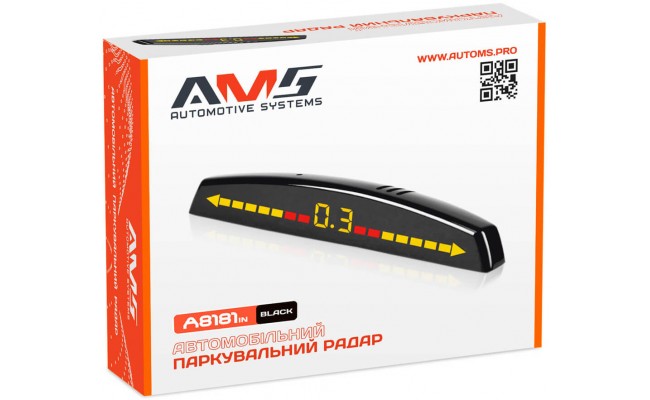 Парковочный радар AMS A8181in Black Парковочный радар AMS A8181in Black
