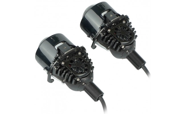 Автомобильные светодиодные линзы AMS Bi-LED Z1 2.5" F/R