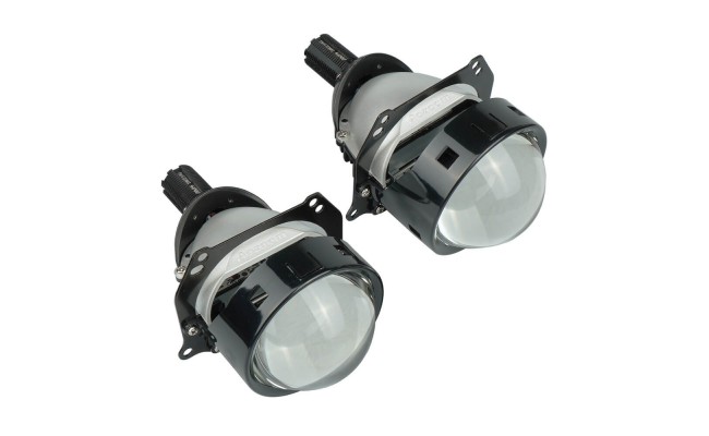 Автомобильные светодиодные линзы AMS Bi-LED Z2 3" F/R