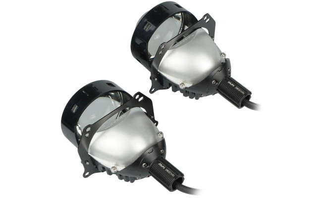 Автомобильные светодиодные линзы AMS Bi-LED Z2 3" F/R
