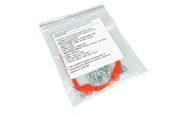 Переходные рамки для замены штатных линз модель N28