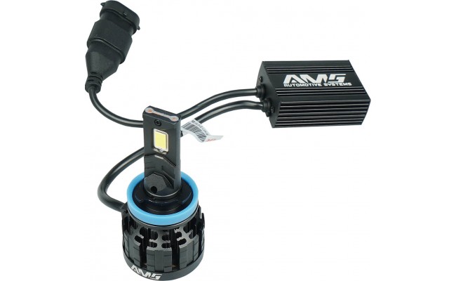 Светодиодные LED лампы AMS Ultimate Power-F H11 5500K CANBUS