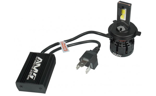 Світлодіодні LED лампи AMS Ultimate Power-F H4 H/L 5500K CANBUS Світлодіодні LED лампи AMS Ultimate Power-F H4 H/L 5500K CANBUS