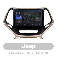 Штатна магнітола для Jeep Cherokee 5 KL 2014-2018 AMS T1010 3+32 Gb 10"