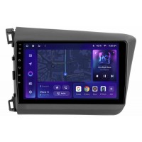 Штатна магнітола AMS MOSS M3 4+32 Gb Honda Civic 9 FB FK FD 2011-2015 9"
