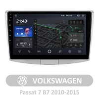 Штатная магнитола для Volkswagen Passat 7 B7 2010-2015 AMS T1010 6+128 Gb 10"