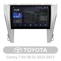 Штатная магнитола AMS T1010 3+32 Gb Toyota Camry 7 XV 50 55 2014-2017 (A) 10"