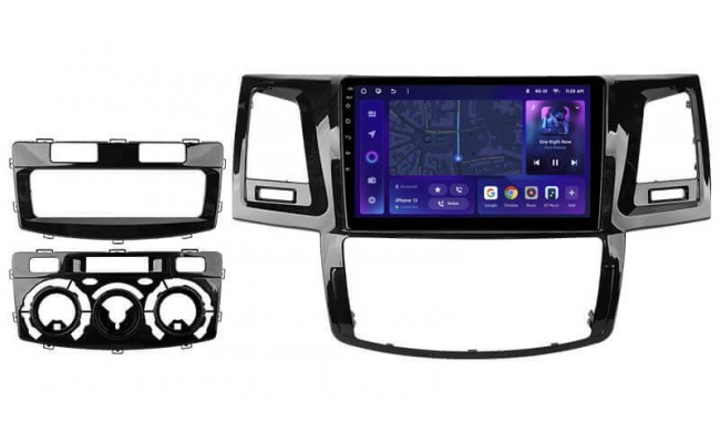 Штатная магнитола AMS MOSS M2 4+32 Gb Toyota Fortuner 1 AN50 AN60 HILUX Revo Vigo 2008-2014 (F1) 9"