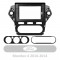 Штатна магнітола AMS MOSS M3 4+32 Gb Ford Mondeo 4 2011-2014 10"