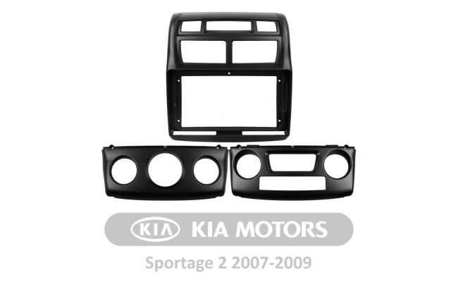 Штатная магнитола AMS MOSS M3 4+32 Gb Kia Sportage 2 2007-2009 9"