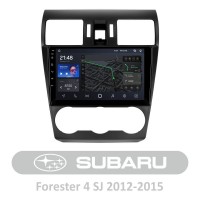 Штатна магнітола AMS T910 6+128 Gb Subaru Forester 4 SJ 2012-2015 (A) 9"