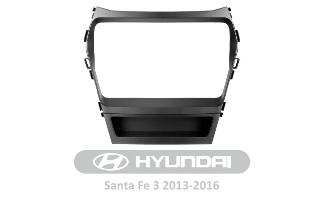 Штатная магнитола AMS MOSS M3 4+32 Gb Hyundai Santa Fe 3 2013-2016 (A) 9"