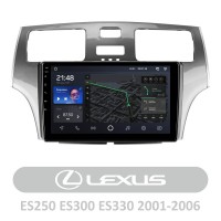 Штатна магнітола AMS T910 3+32 Gb Lexus ES250 ES300 ES330 2001-2006 9"