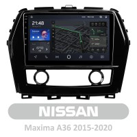Штатна магнітола AMS T1010 6+128 Gb Nissan Maxima A36 2015-2020 10"