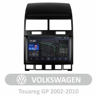 Штатная магнитола AMS T910 3+32 Gb Volkswagen Touareg GP 2002-2010 9"