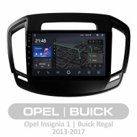 Штатная магнитола AMS T910 6+128 Gb Opel Insignia 1 Buick Regal 2013-2017 9"