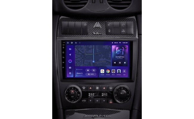 Штатна магнітола AMS MOSS M2 4+32 Gb Mercedes-Benz C-Class W203 CL203 C209 A209 2004-2011 9"