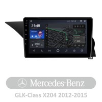 Штатная магнитола AMS T910 6+128 Gb Mercedes-Benz GLK-Class X204 2012-2015 9"