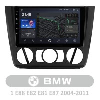 Штатная магнитола AMS T910 3+32 Gb BMW 1 E88 E82 E81 E87 2004-2011 (A) 9"