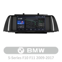 Штатна магнітола AMS T910 3+32 Gb BMW 5 Series F10 F11 CIC 2009-2013 9"