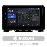 Штатна магнітола AMS T910 6+128 Gb Suzuki Jimny JB64 2018-2020 9"