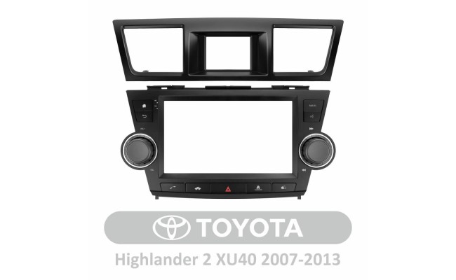 Штатна магнітола AMS MOSS M3 4+32 Gb Toyota Highlander 2 XU40 2007-2013 (F3) 9" Штатна магнітола AMS MOSS M3 4+32 Gb Toyota Highlander 2 XU40 2007-2013 (F3) 9"