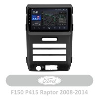Штатна магнітола AMS T910 3+32 Gb Ford F150 P415 Raptor (A) 2008-2014 9"