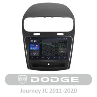 Штатна магнітола AMS T910 3+32 Gb Dodge Journey JC 2011-2020 9"