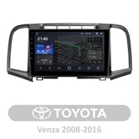 Штатна магнітола AMS T910 6+128 Gb Toyota Venza 2008-2016 9"