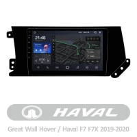 Штатная магнитола AMS T910 6+128 Gb GREAT WALL Hover Haval F7 F7X 2019-2020 9"