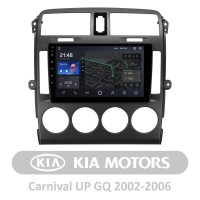 Штатна магнітола AMS T910 6+128 Gb Kia Carnival UP GQ 2002-2006 9"
