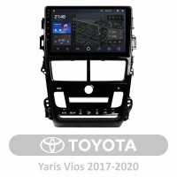 Штатна магнітола AMS T910 6+128 Gb Toyota Yaris Vios 2017-2020 9" (B)