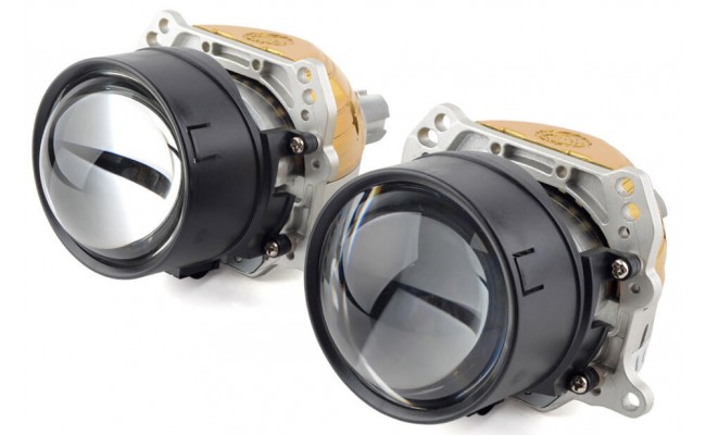 Автомобильные светодиодные LED линзы AMS ULTIMATE U1 2.5" F/R