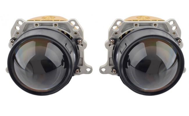 Автомобильные светодиодные Bi-LED линзы AMS ULTIMATE U2 3.0" F/R