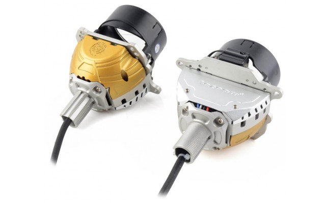 Автомобильные светодиодные Bi-LED линзы AMS ULTIMATE U2 3.0" F/R