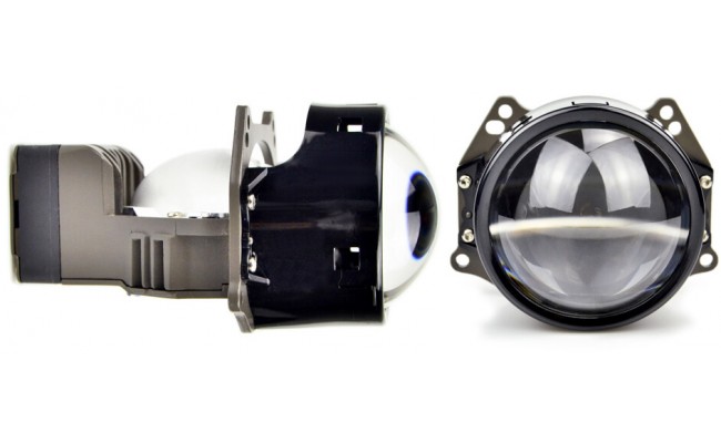 Автомобильные светодиодные LED линзы AMS ULTIMATE U6 5500K 3" F