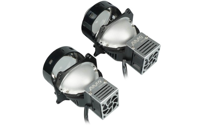 Автомобільні світлодіодні LED лінзи AMS ULTIMATE U7 3" F