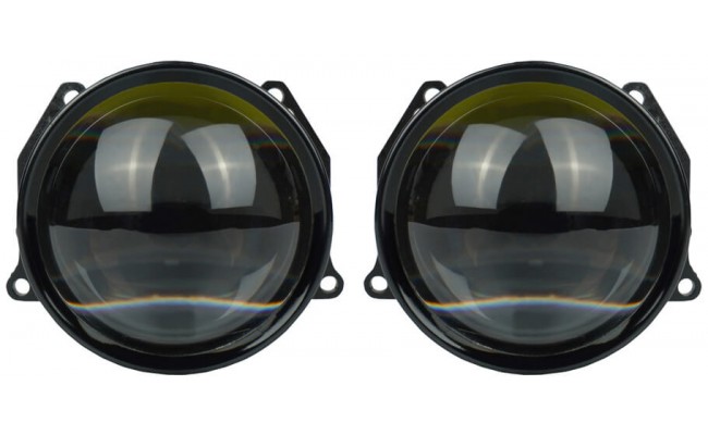 Автомобільні світлодіодні LED лінзи AMS ULTIMATE U7 3" F