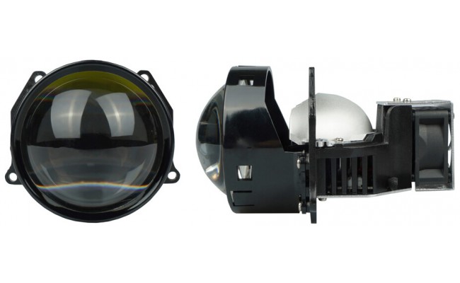 Автомобільні світлодіодні LED лінзи AMS ULTIMATE U7 3" F