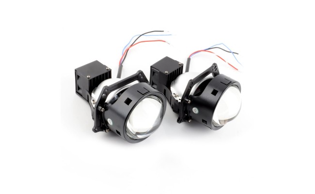 Автомобільні світлодіодні LED лінзи AMS ULTIMATE U3 3.0" F