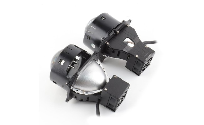 Автомобільні світлодіодні LED лінзи AMS ULTIMATE U3 3.0" F