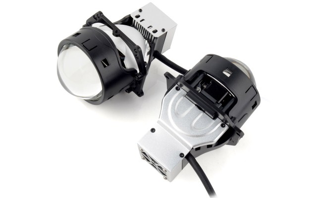 Автомобільні світлодіодні LED лінзи AMS ULTIMATE S3 LASER 3" F