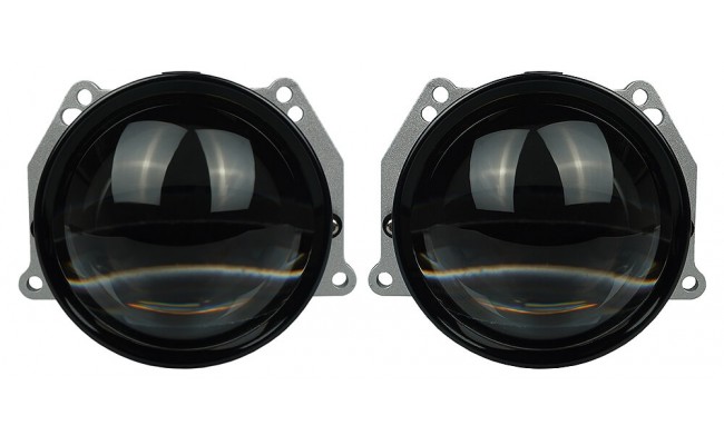 Автомобильные светодиодные LED линзы AMS Ultimate U7 Laser 3" F V2