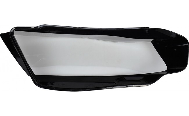 Стекло фары для Audi A4 B8 2007-2011 дорестайлинг (левое)